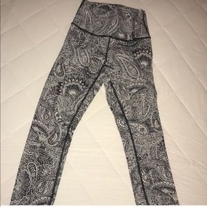 💫LULU lemon high waist 7/8 leggings